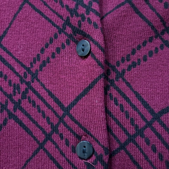 ❤️2/$15 or 3/$21❤️ NWT Karen Scott Cardigan, Size Petite Large - Picture 3 of 9
